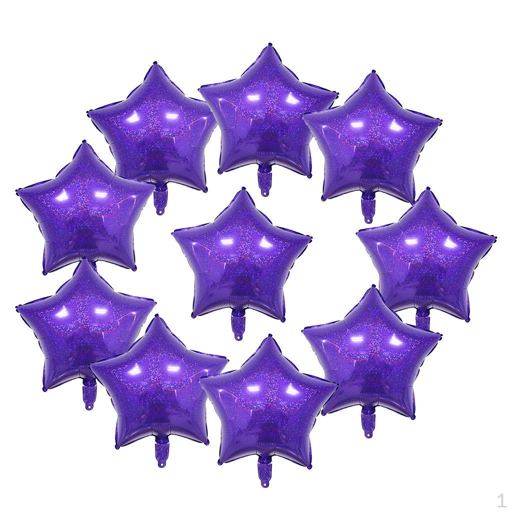 

10 Pieces Balloons Shape Wedding Party Balloon фіолетовий