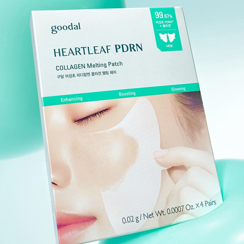 Goodal Heartleaf PDRN Collagen Melting Patch 4EA