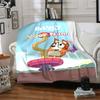 Bluey Personalized Name Blanket Throw Personalized Blanket Durable Comfort Perfect for Home Decor Sofa Bedding Picnics for All Occasions