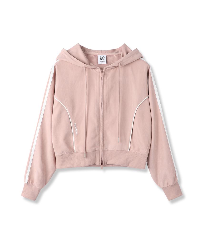 Avandress Bliss Crop Hood Zip-Up_5Colors