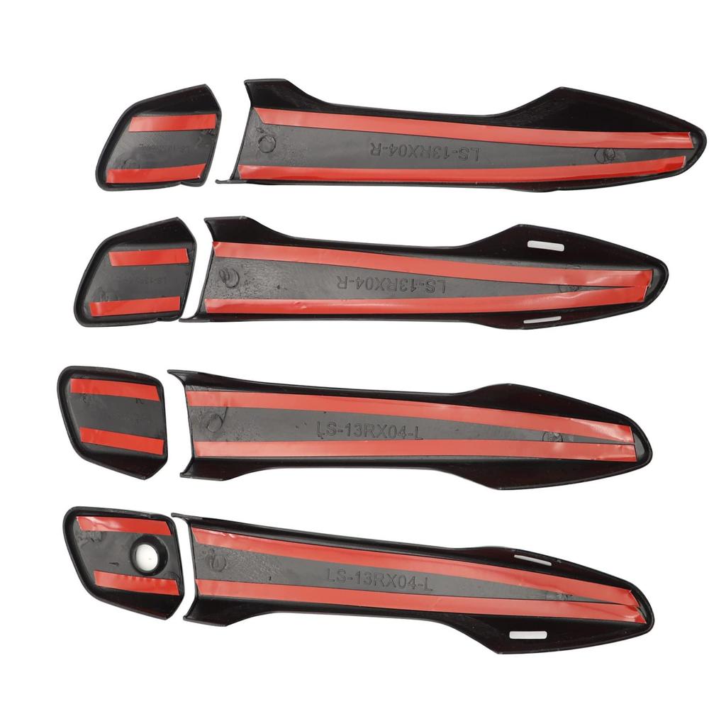 SecosAutoparts Black Door Handle Covers for Lexus IS GS ES RX and CT (SMT KH, 2-Piece Set) 2014-2022, 2013-2020, 2013-2018, 2010-2015, 2011-2017