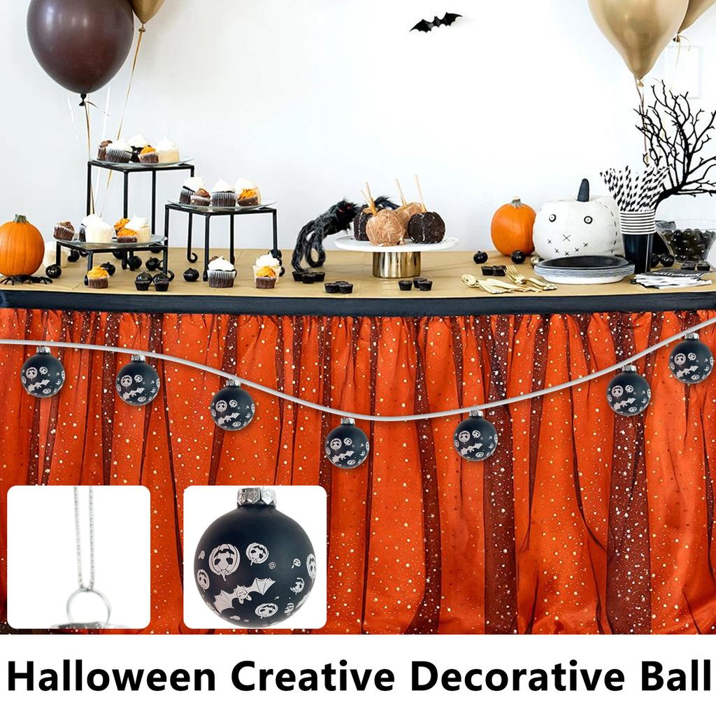 Halloween Pumpkin/ Skull/ Bats Spider Creative Decoration Ball Pendant Party Holiday Party