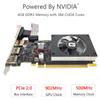 GeForce GT 730 Graphics PCI Express DirectX 2X Low GPU for and Compatible with Windows 11 Card, 4GB, DDR3, 64-bit, x8, 12, HDMI, Profile, Entry-Level