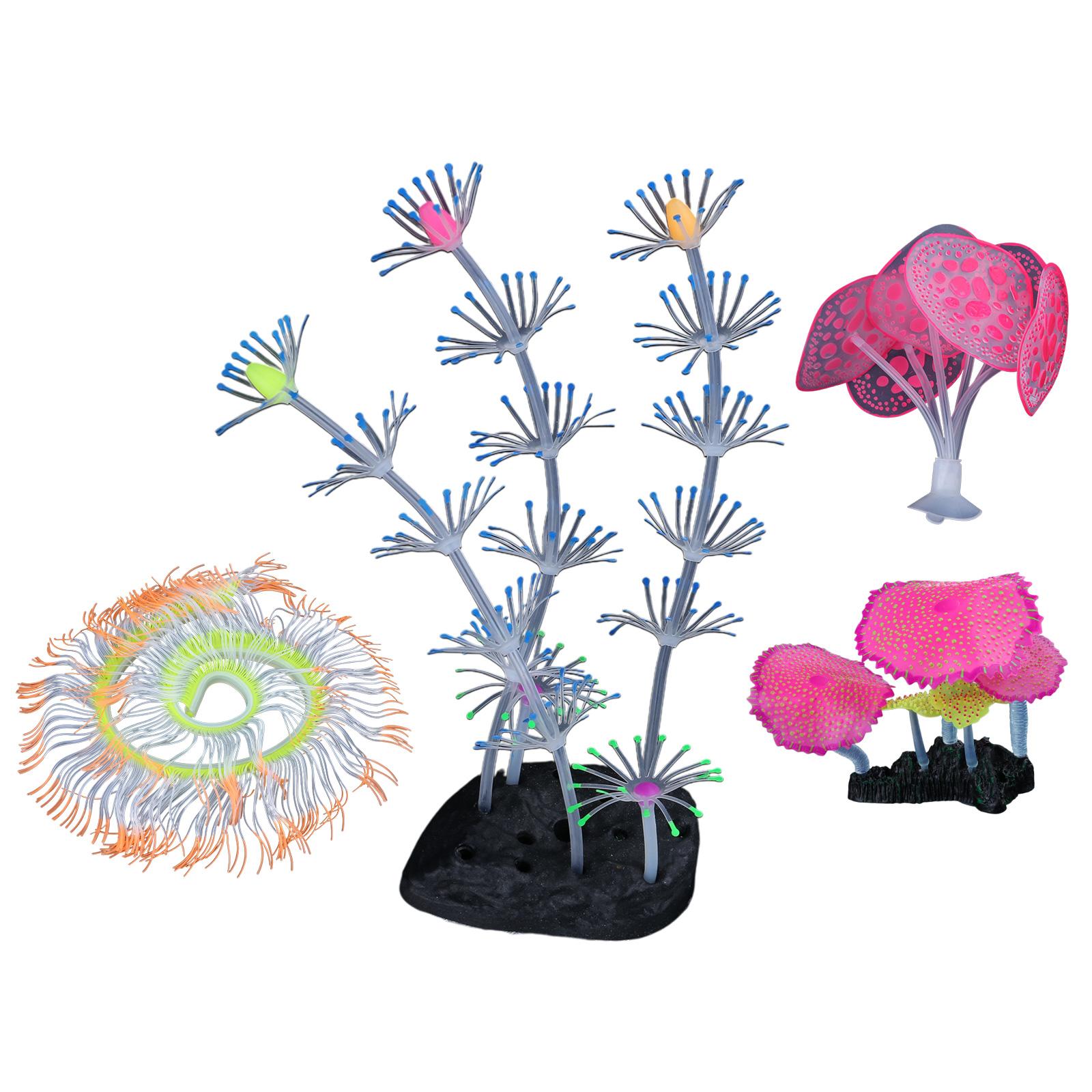 

Аквариумное искусственное растение ландшафт украшения для аквариумов террариум креветки флуоресцентные украшения