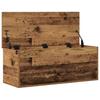 Storage Box Reclaimed Wood Look 90 x 35 x 35 cm Engineered Wood