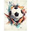 Plakat Piłkarska Energia Plakat Piłkarska Energia, 30X40 Cm, Bez Ramy, Płótno Premium Na Blejtramie