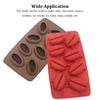 2 Pieces Coffee Bean Ice Cube Mold Chocolate Silicone Handmade Jelly Cake Multifunction Dishwasher Mould Coffee