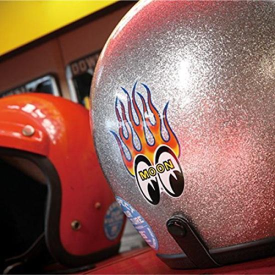 Mooneyes MOONEYES Aufkleber Flamin' MOON [DM220]