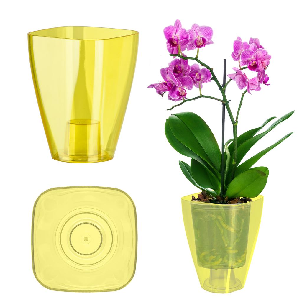 KADAX Pot Cover for Orchid Flower Pot Plastic Flowers