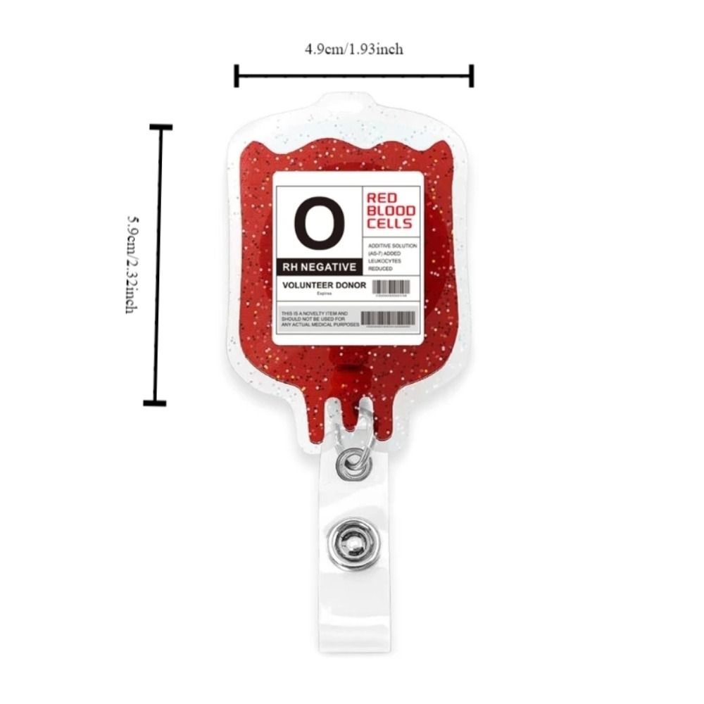 Easy To Pull Buckle Retractable Badge Reel Anti Lost Retractable Badge Holder  Work Card