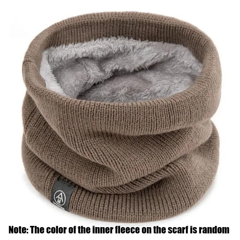 Thermal Windproof Neck Warmer for Men Women Fleece Face Scarf Winter Gaiter Balaclava Ski Mask Cold Weather Outdoor Hood