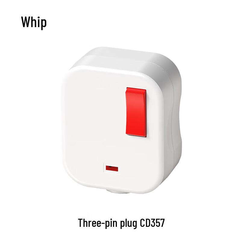 Wipu CD357 10A Three-Pin Power Plug