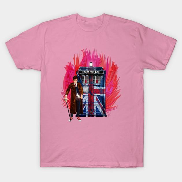 T Shirt damski brytyjski Time Lord Harajuku Print Kawaii Tshirt Letnia koszulka damska z krótkim rękawem Top Tee