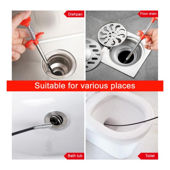 Pipe Cleaner Grabber Tool Easy Claw Pick Up Flexible Metal Tubes 0.7cm Diameter 4 Claws Metal Tube Grabber