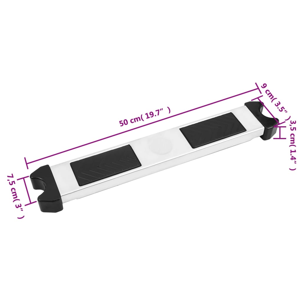 Replacement Step for Pool Ladder 50 x 9 x 3.5 cm Stainless Steel 304