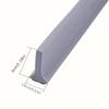 1pc 2mX1.6cm bathroom water stop strip, self-adhesive flexible multifunctional water stop strip, anti slip water stop strip