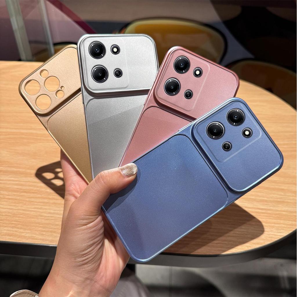 Ultra-Thin Matte Metallic Back Cover for infinix NOTE 30 5G 4G Heavy Duty Camera Protection Case