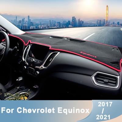 For Chevrolet Equinox 2017 2018    2022 LHD Car Dashboard Cover Sun Shade Mats Anti-UV Pad Carpet Trim Accessories