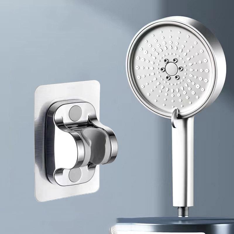 Pressurized Large Panel Shower Head 5 Modes Large Water Flow Multifunctional Bathroom Shower Head Set