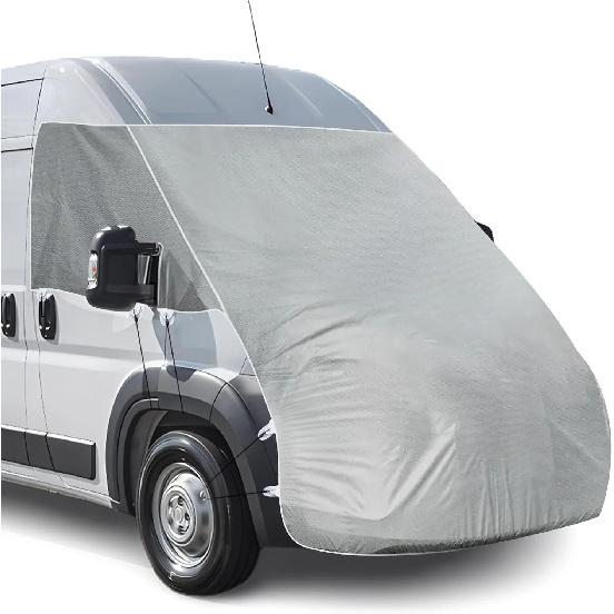 Windscreen Engine Hood Full Cover For Fiat Ducato Peugeot Boxer Citroen Relay 2006+ Ram Promaster Caravan Motorhome Protector