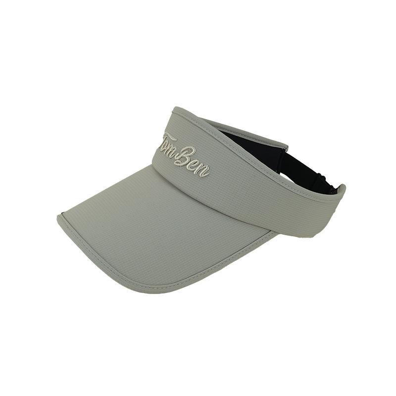 Summer Open-Top Hat for Women Large Brim Outdoor Sport Visor Cap Sun Protection Sunhat