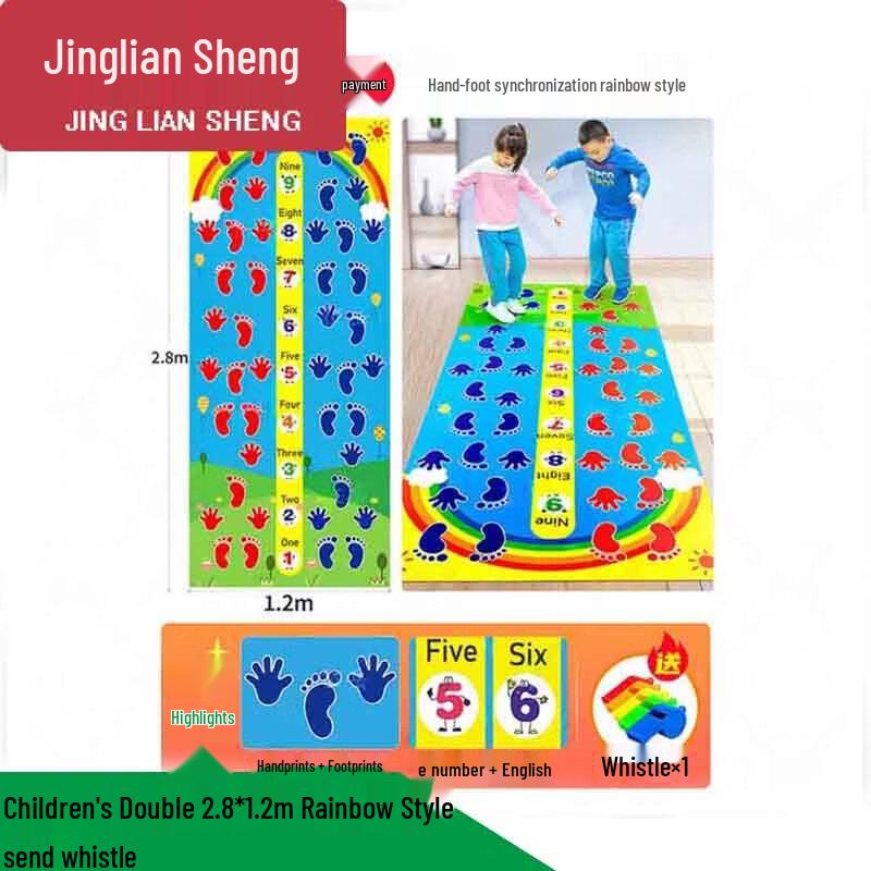 Interactive Hands & Feet Challenge Mat
