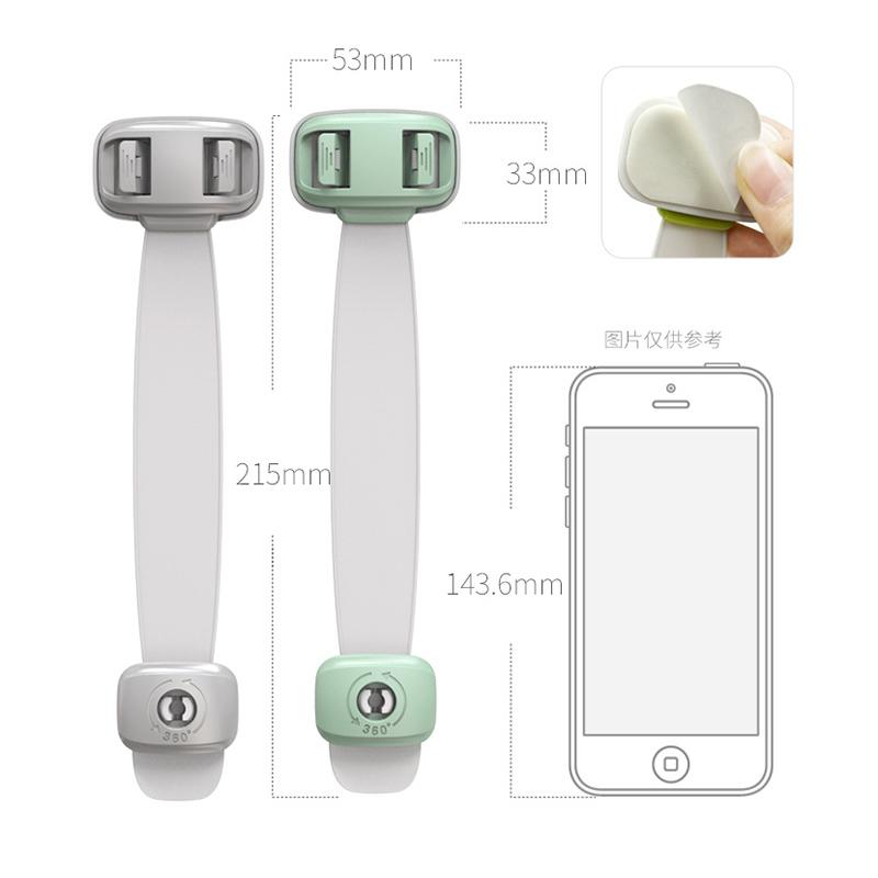 Baby-Sicherheitsschloss, Baby-Sicherheitsschutz, Türschloss, Kinder-Kühlschrankschloss