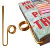 Exquisite Metal Book Holder Portable Thumb Book Page Holder  Reading Aid