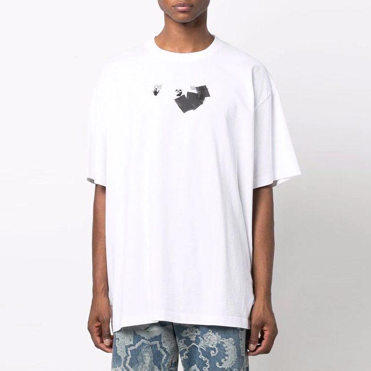 OFF WHITE Arrows Print T Shirt OMAA038F21JER0080110
