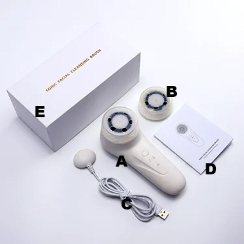 

Новая ультразвуковая очищающая щетка, вибрирующая щетка для мытья лица, удаление черных точек от прыщей, уход за кожей, косметическое оборудование и инструменты