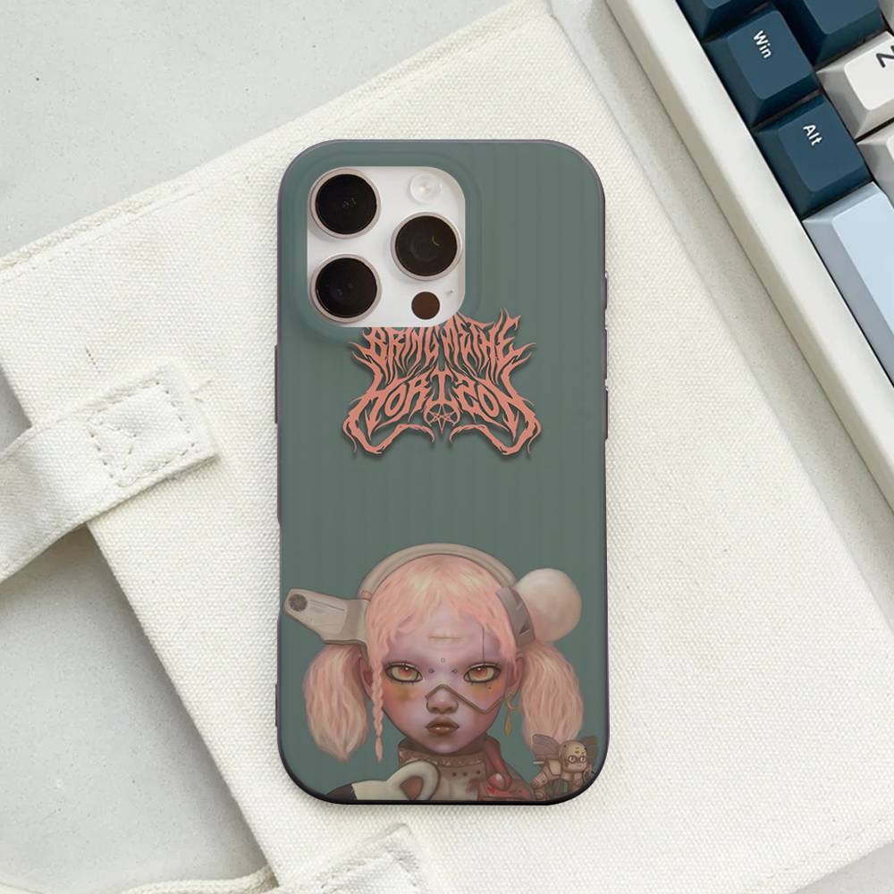 

Rock Band B-Bring M-Me The H-Horizon Phone Case For IPhone 17 16 15 11 12 13 14 Pro Max Soft Corrugated Silicone Cover Case iPhone 13 pro