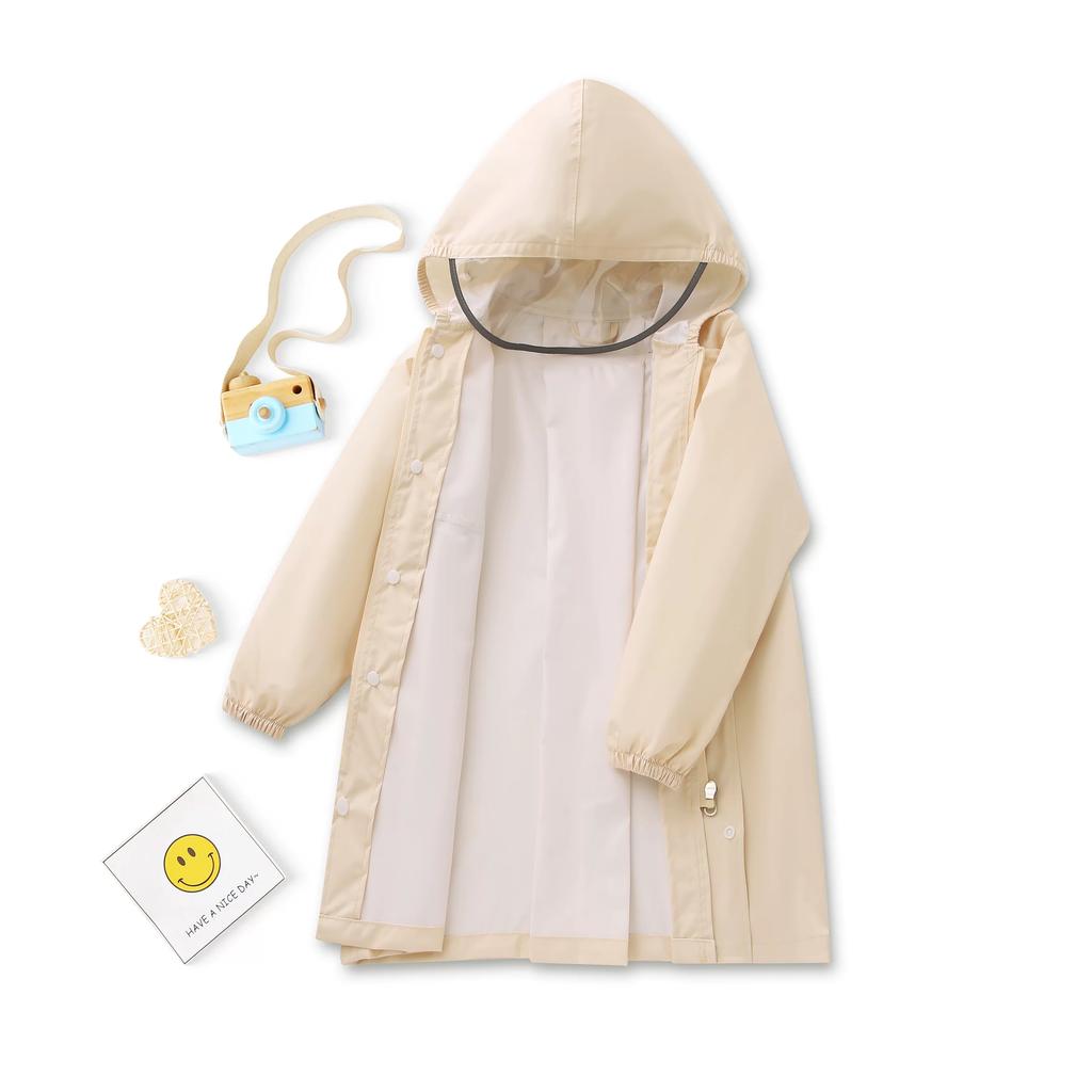 2026 New Model Full-Body Waterproof Children's Raincoat for Boys and Girls, Suitable for Primary School Students, with a Dedicated Backpack