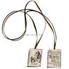 Brown Scapular Our Lady of Mount Embroidered Scapular Catholic Necklace