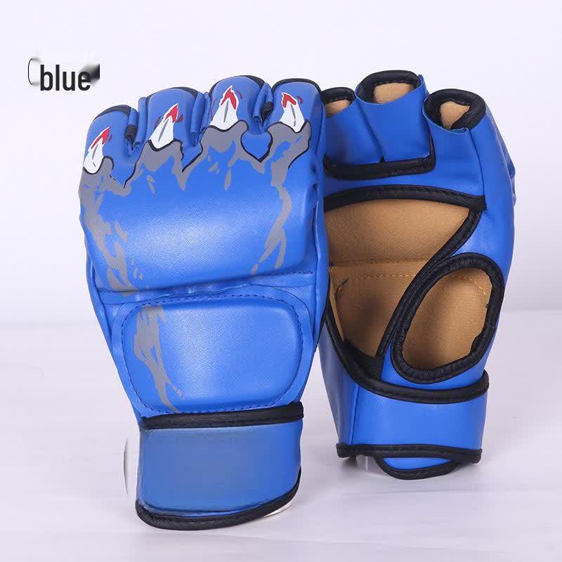 Wangfeng Adult MMA Training Half-Finger Gloves