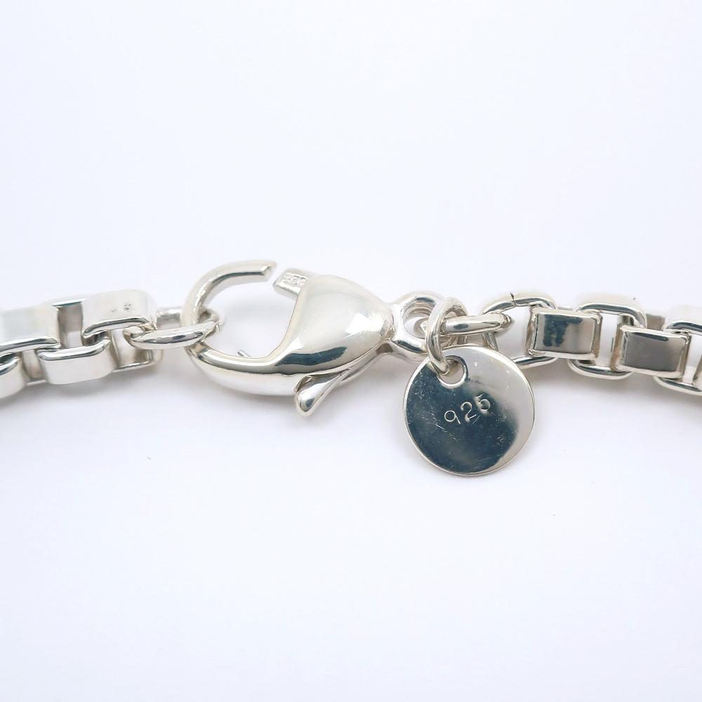 TIFFANY&Co. Venetian Bracelet Silver925 15.2g Women Used