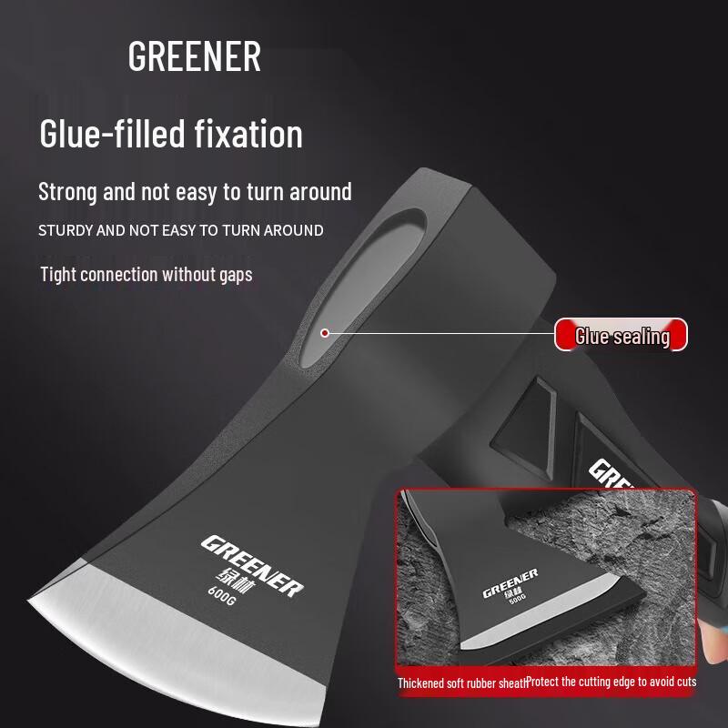 Steel Wood Splitting Hand Axe CN plug (adapter included)