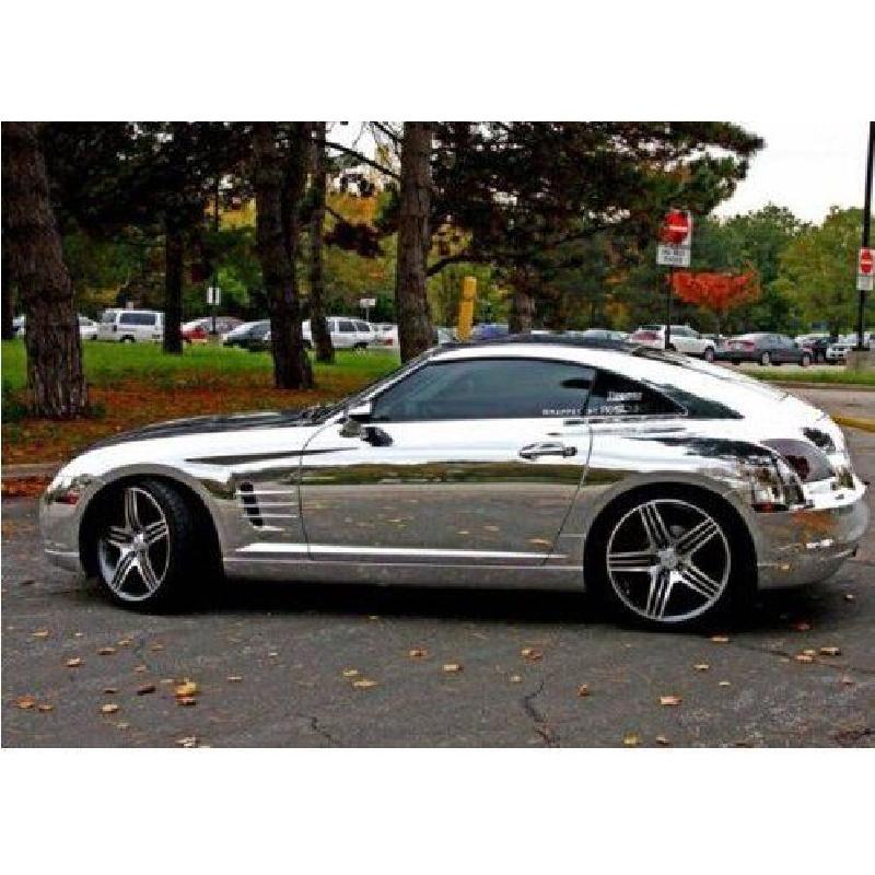 Electroplated Silver Color Changing Film 152Cm * 20Cm