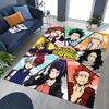 1pc My Hero Academia Anime Cartoon Design Chair Mat - Seasonal Gift for Office, Home Decor, Living Room, Bedroom, Game Room - Non-Slip Carpet Suitable