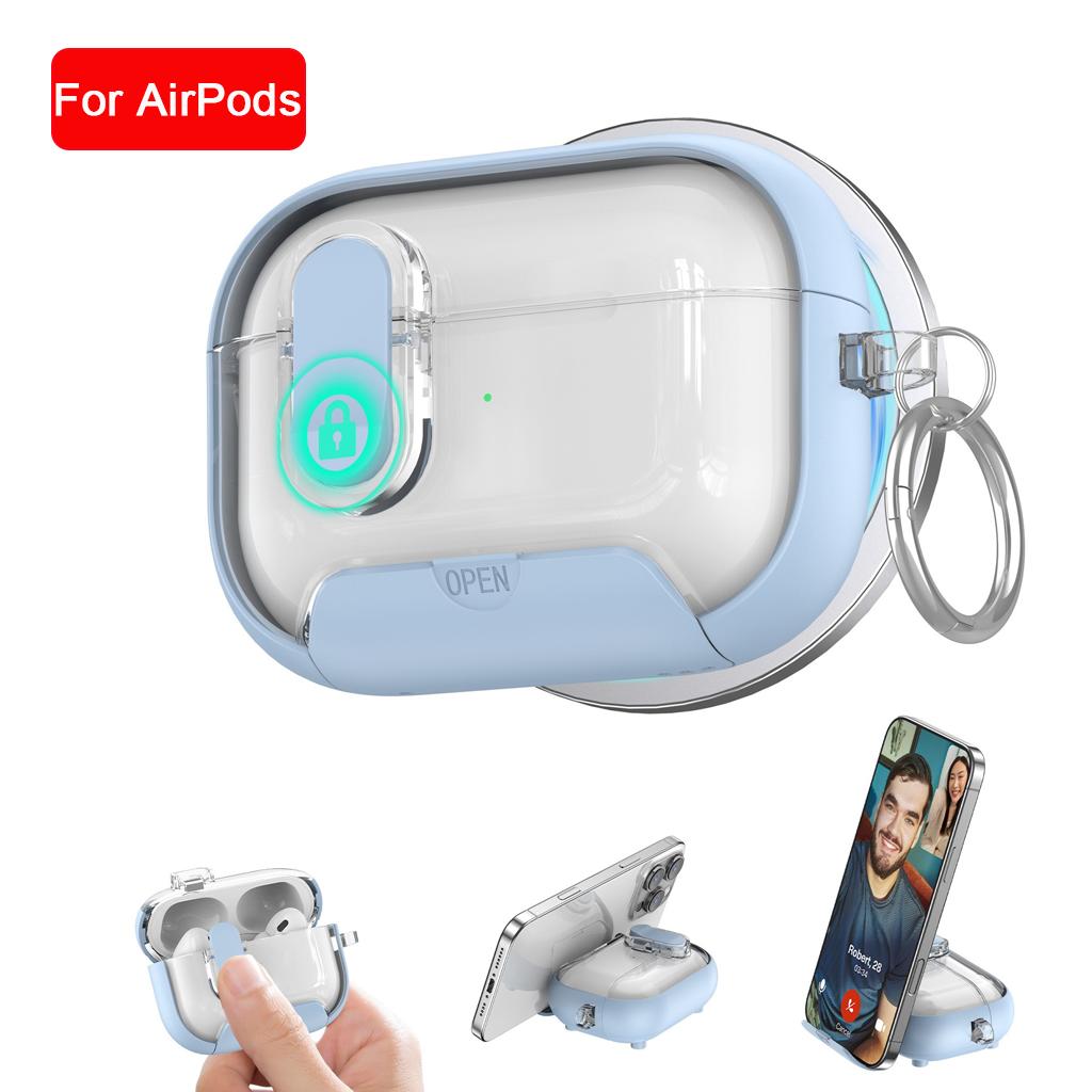 Shockproof Protective Earphone Case Cover for AirPods Pro 2 & AirPods 4 ,Compatible with Apple AirPods Pro 2 Air Pods 4 Case