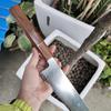 Sharp Kitchen Knives Wood Handle Damascus Steel Blade Chef Cleaver Sashimi Meat Slicing Sushi Deba Gyutou Knife Cooking Tools