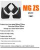 MG ZS 2020 Car Tire Mudguard Fender Splash Guard