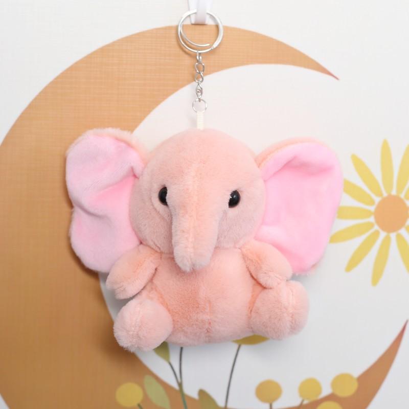 

Cute Cute Little Sitting Elephant Plush Toy Doll Pendant Bag Hanging Ornament Cartoon Creative Doll