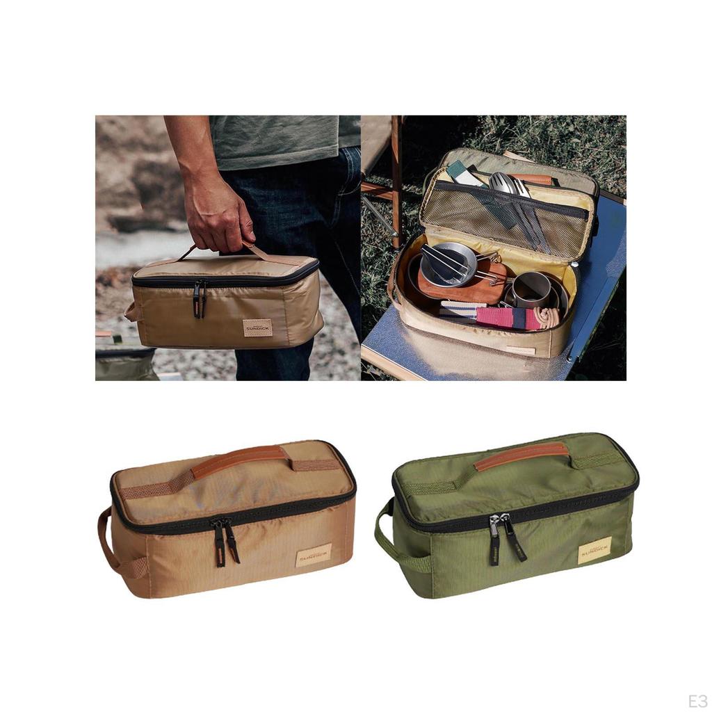 Taška na kempingové nádobí Ruční organizér Tote s uchem Vodotěsná Piknikové nádobí