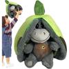 Relaxation Breathing Plush, Sleeping Animal Toy,Soft Light-Up Music Ass, Realistic Breathings Motion, Comfort Sleep Aid for Kids