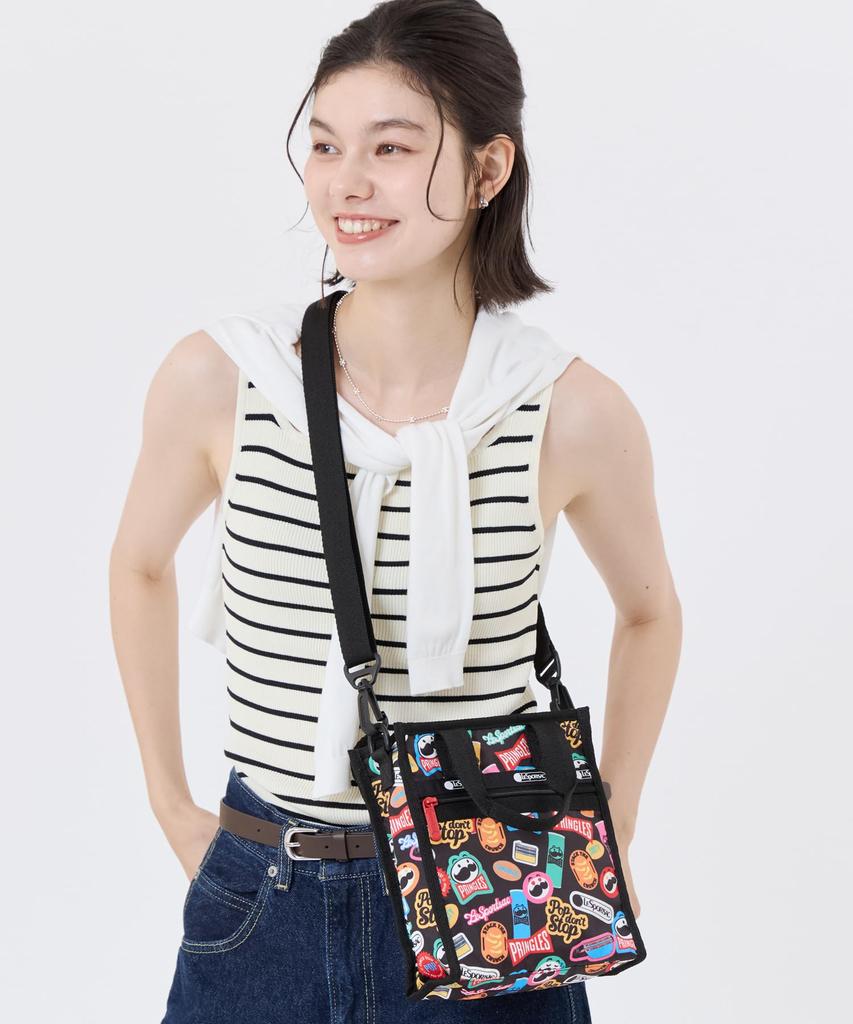 x Shoulder Bag MINI TOTE 3714 Pringles Stickers [LeSportsac Pringles] [Official] N/S / /