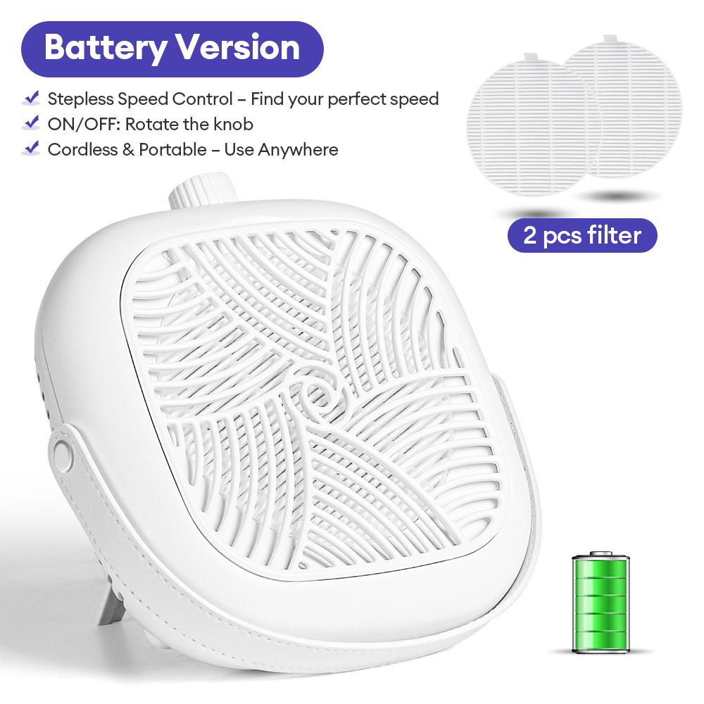 Turbine Brushless Nail Dust Collector 5300PRM Powerful Nail Dust Collector Nail Art Manicure Fan Vacuum Cleaner With 2 Filter