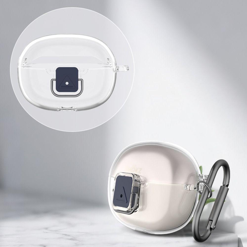 with Keyring Earphone Case Anti-Fall Headphone Protective Case for SHOKZ Open Dots ONE Travel