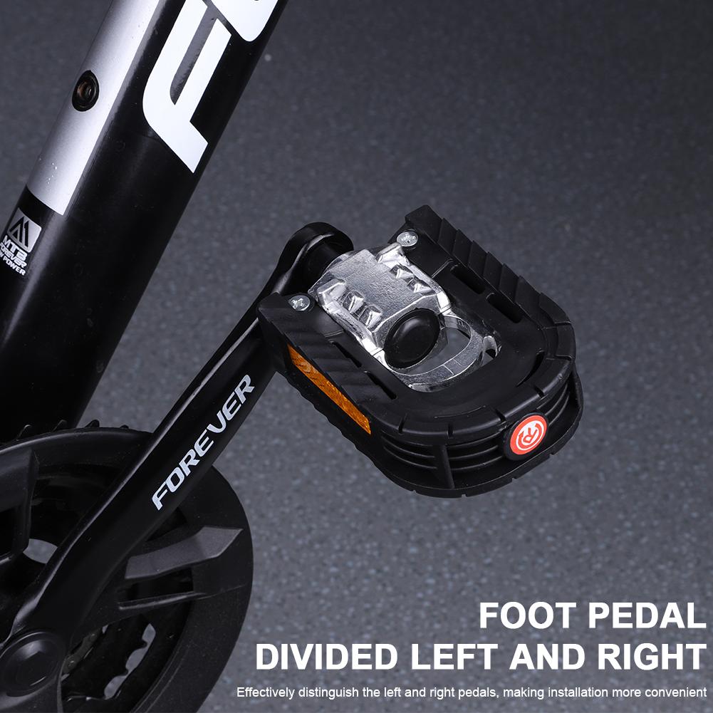 Bicycle Folding Pedals with Safety Reflective Sheet Cycling Sports Pedals Non-Slip Universal Foldable Pedals Bicycle Accessories China Mainland
