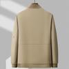 Dad's Coat Spring and Autumn Spring Middle-aged Men's Baseball Collar Jacket Middle-aged and Elderly Casual Stand-up Top