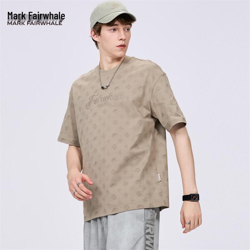 Mark Fairwhale Men's Monogram Cool-Touch Short Sleeve T-Shirt